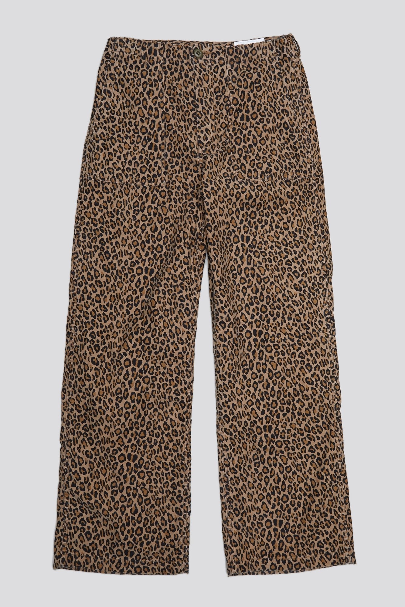 WIDE LEG UTILITY PANT - LEOPARD - 1