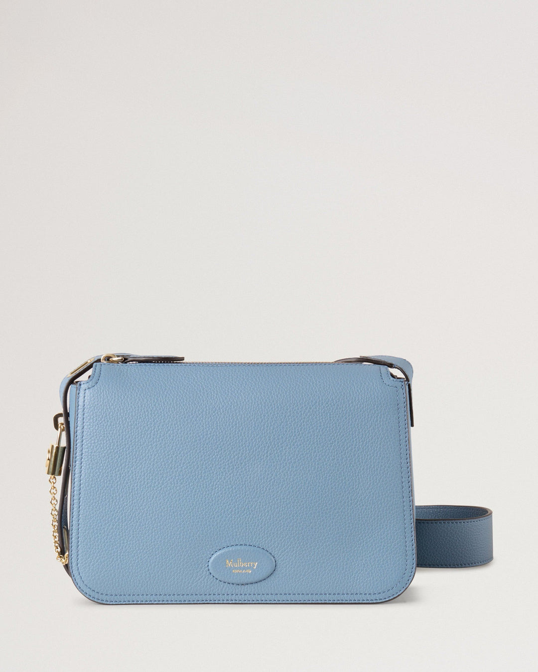 Billie Brighton Blue Small Classic Grain - 1