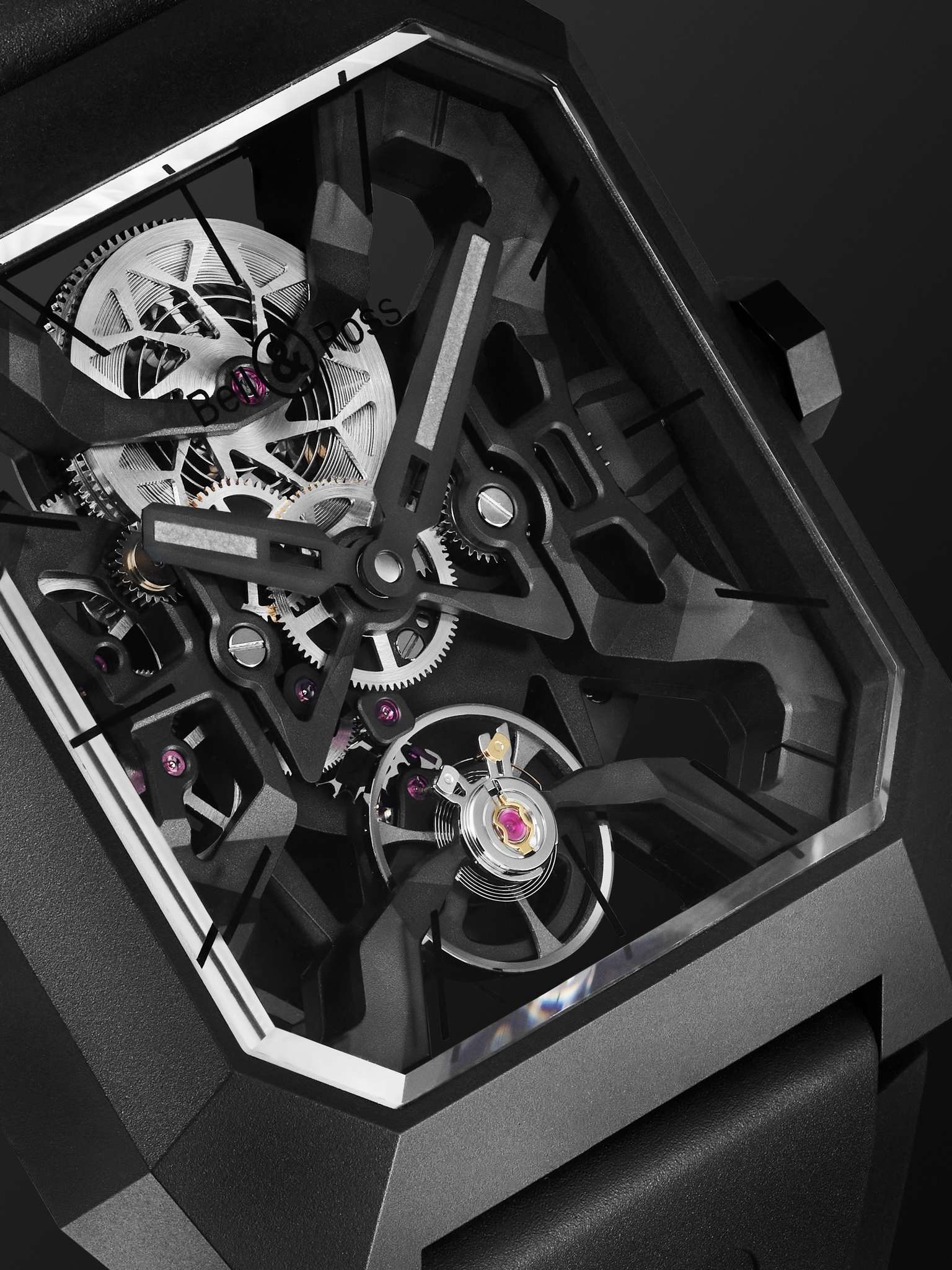 BR 03 Cyber Limited Edition Automatic 42mm Ceramic and Rubber Watch, Ref. No. BR03-CYBER-CE - 6