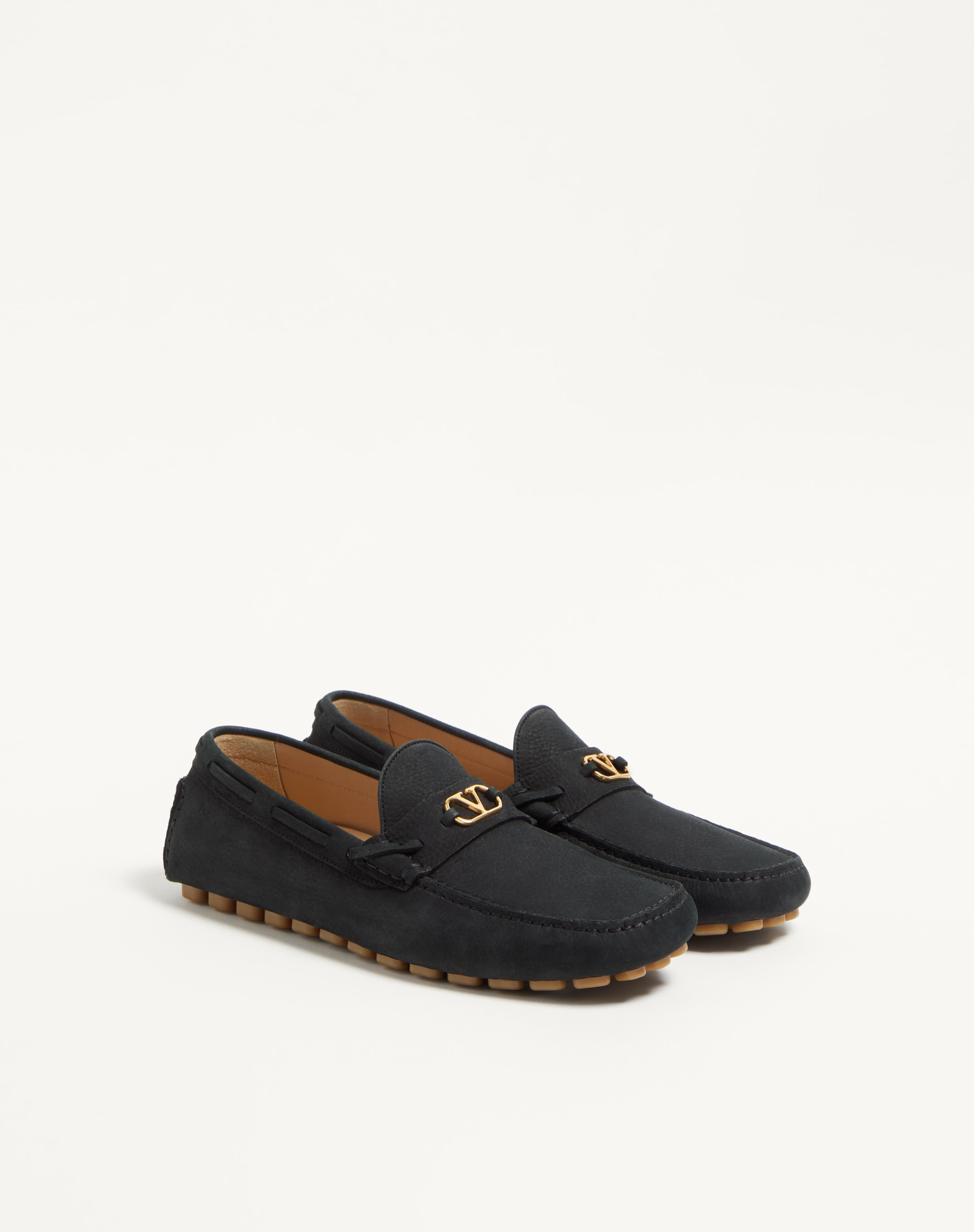 DRIVER FASTAWAY LOAFER IN DEERSKIN SUEDE - 3