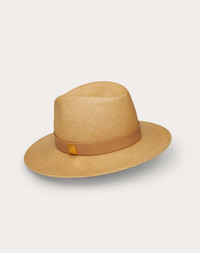 Valentino Garavani Roman Stud Fedora in Neutral