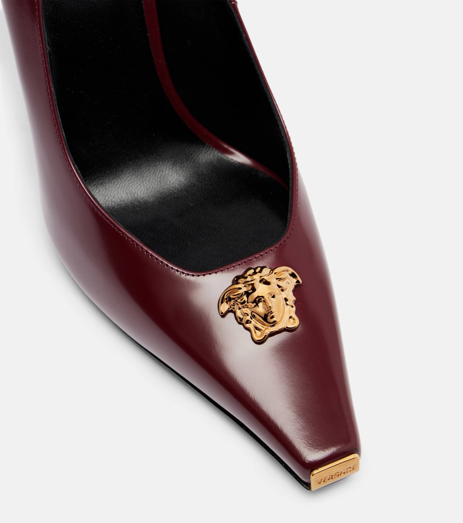 La Medusa 105 leather pumps - 5