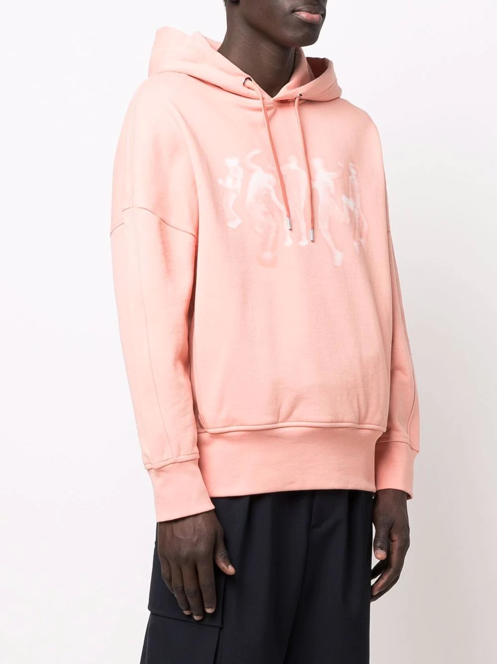 Blurred Dancers cotton hoodie - 3