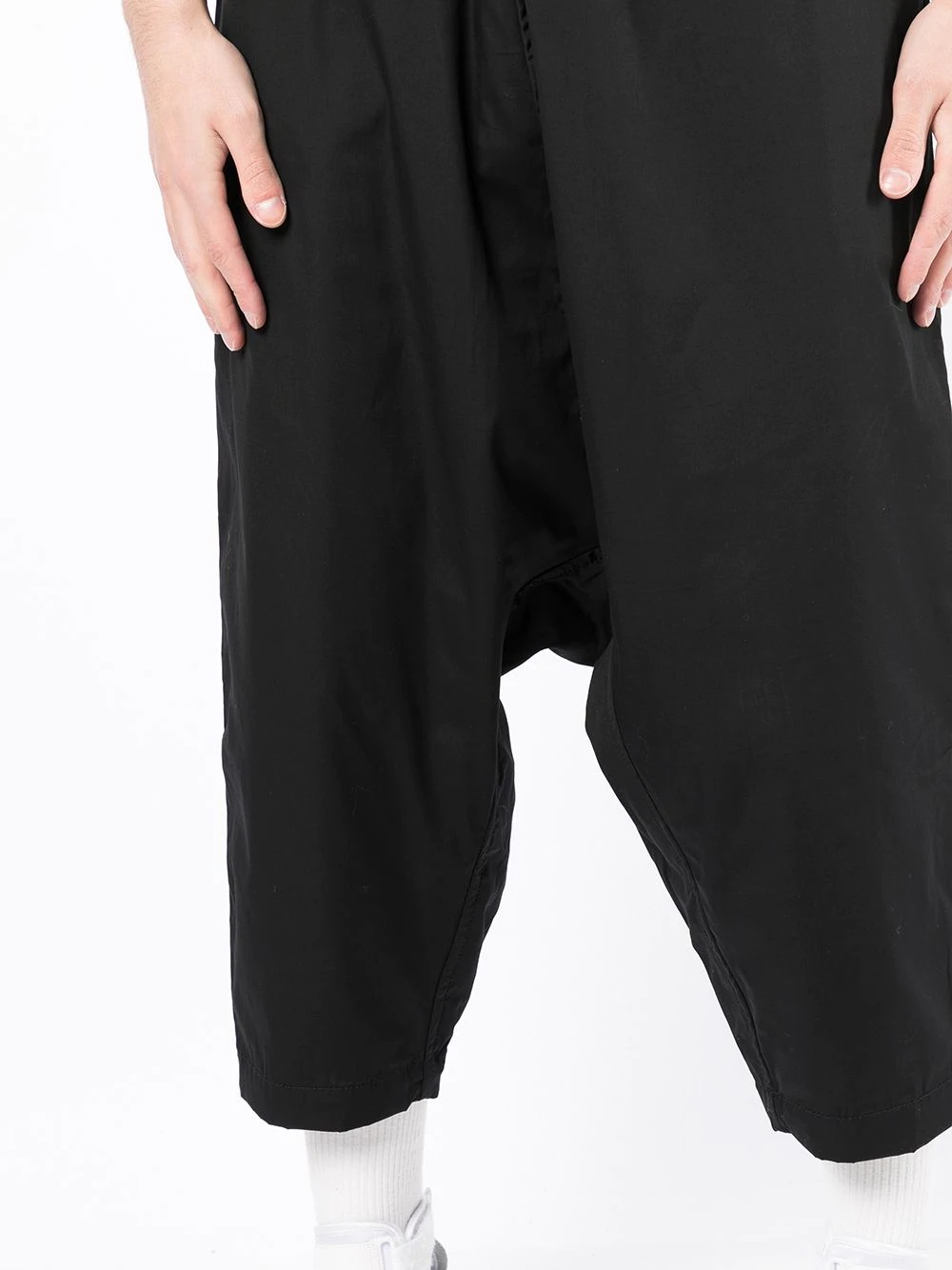 cropped track trousers - 5