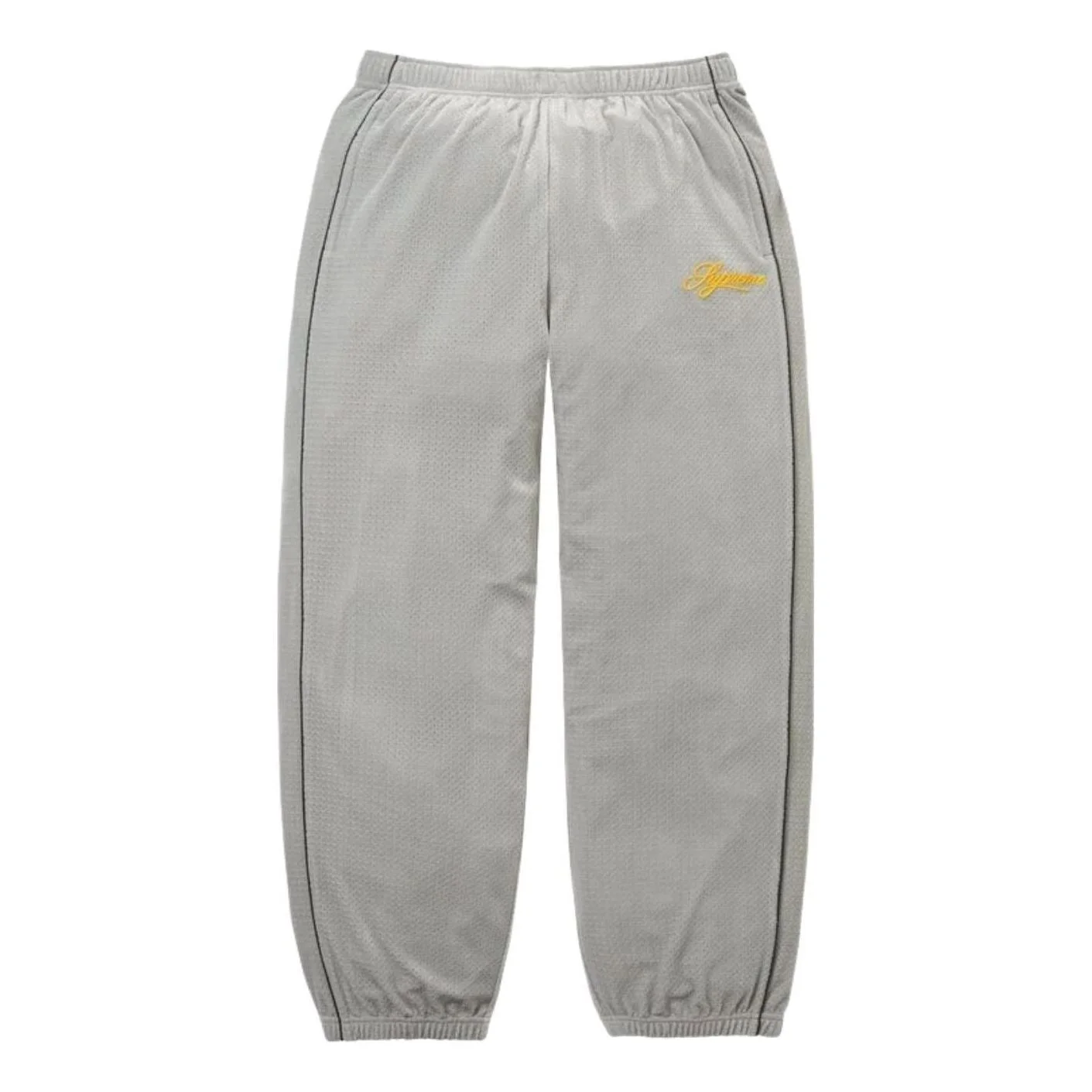 Supreme SS26 Velour Mesh Track Pant 'Silver' SUP-SS26-128-SLV - 1