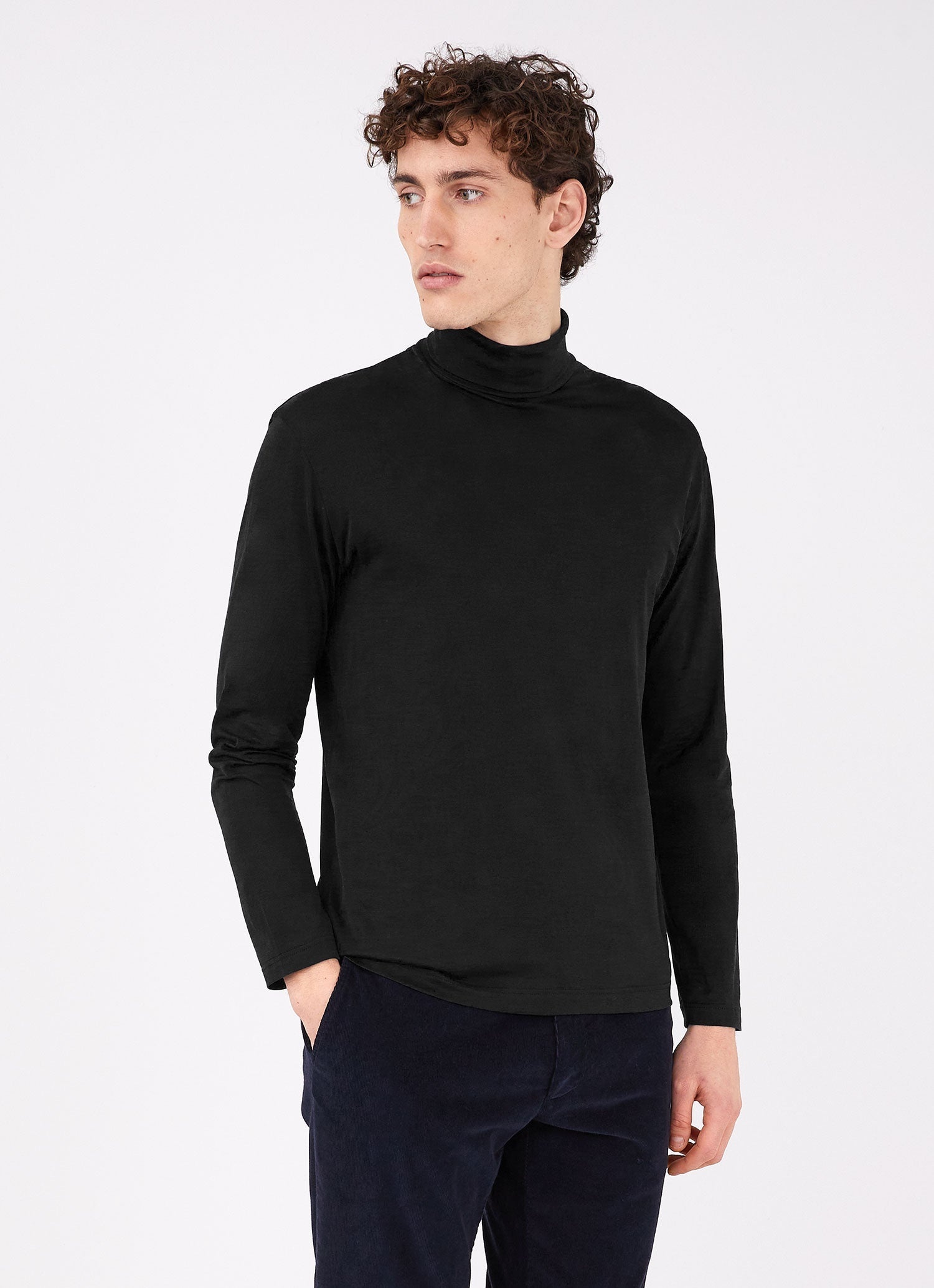 Long Sleeve Roll Neck - 2