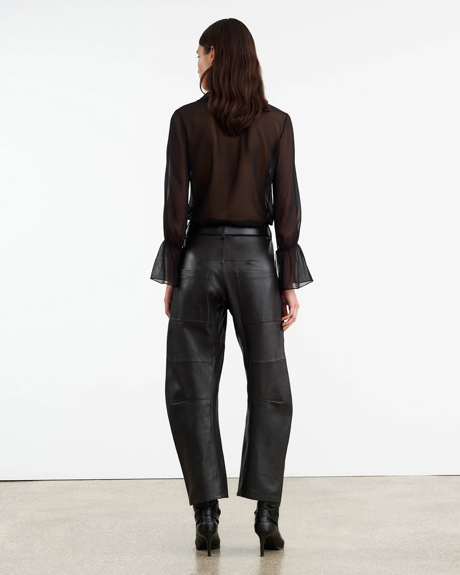 LIMITED EXCLUSIVE | SHON LEATHER PANT - 5