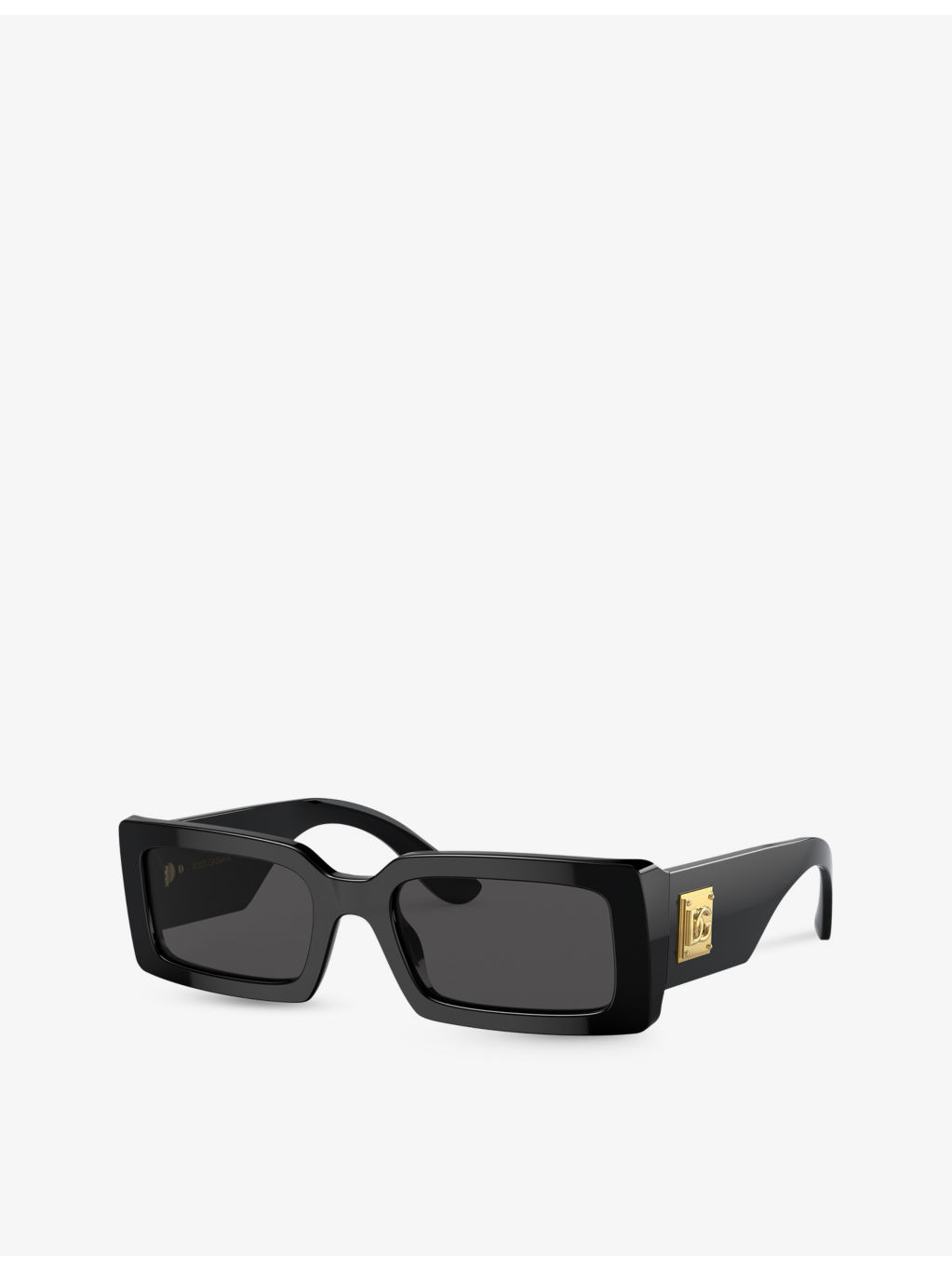 DG4416 rectangle-frame acetate sunglasses - 2