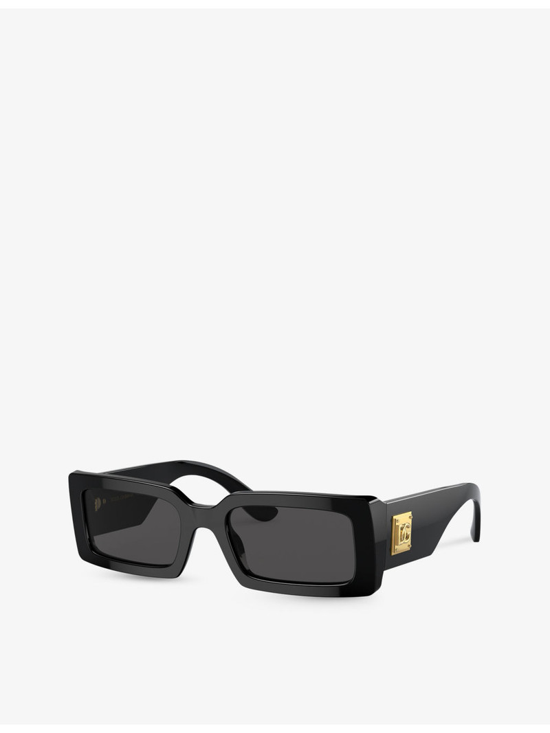 Dolce & Gabbana DG4416 rectangle-frame acetate sunglasses outlook