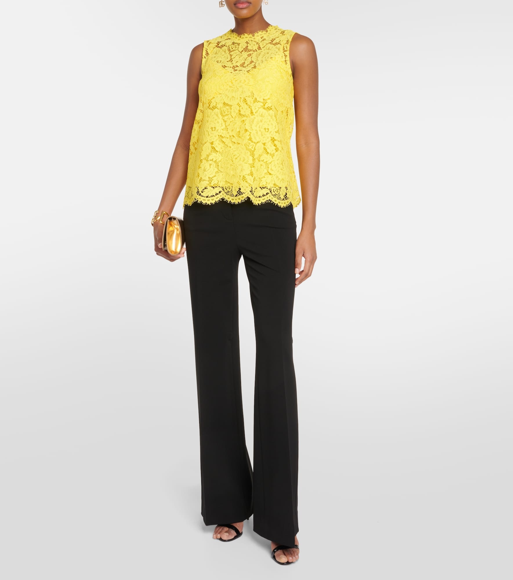 Floral lace top - 2