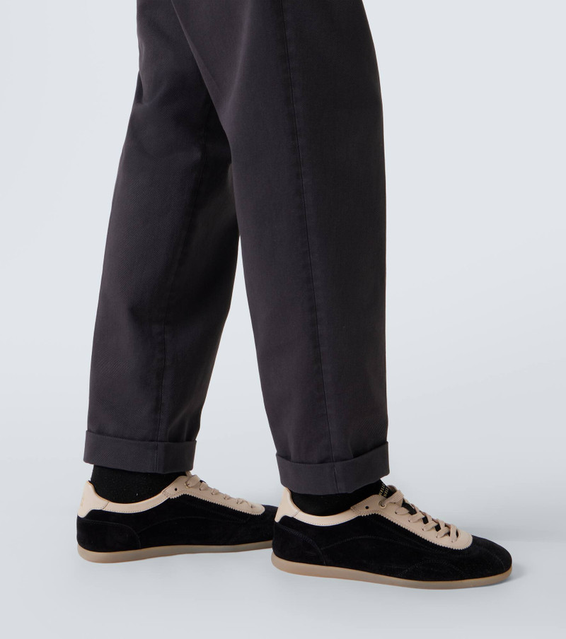 Cotton straight pants 6