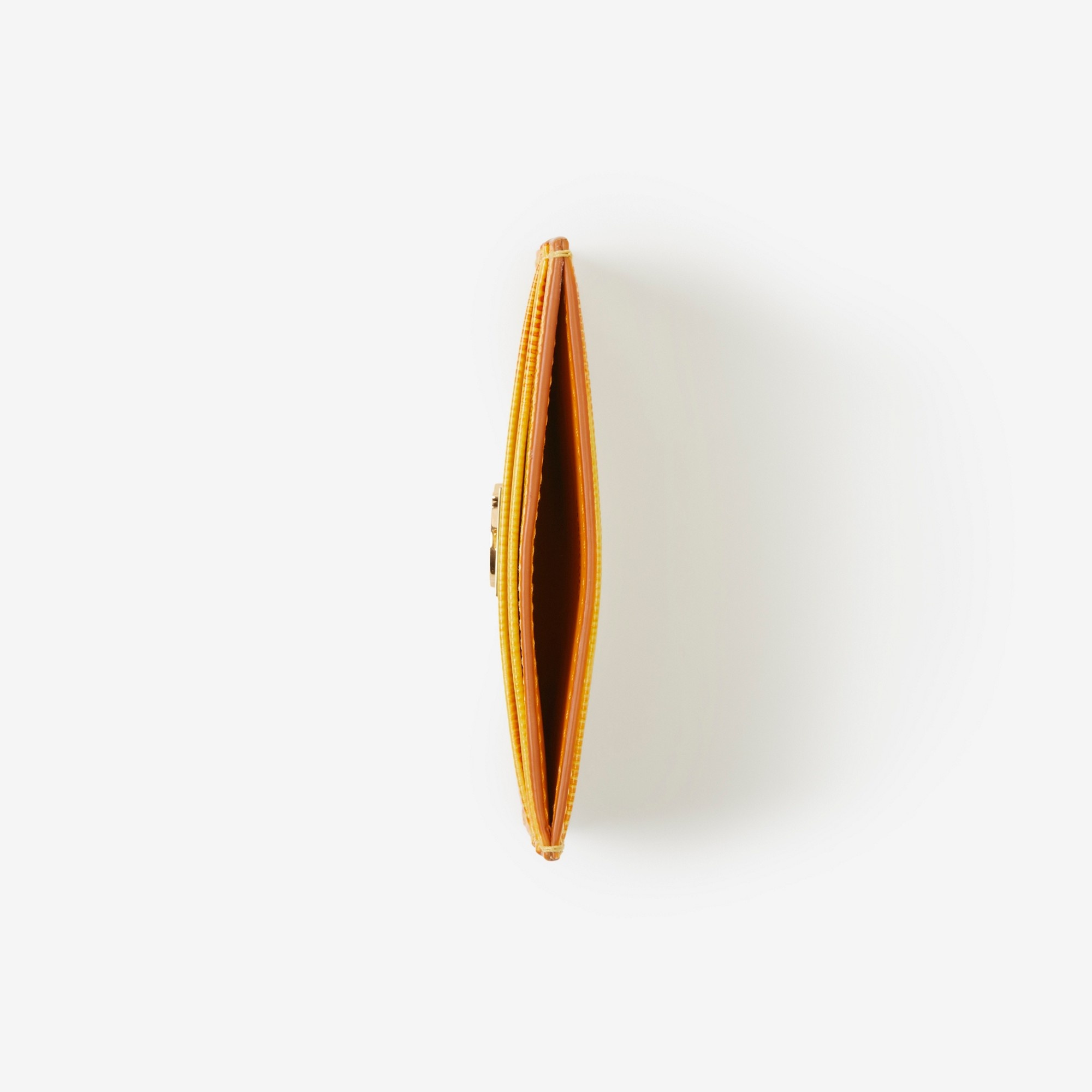 Embossed Leather TB Card Case - 4