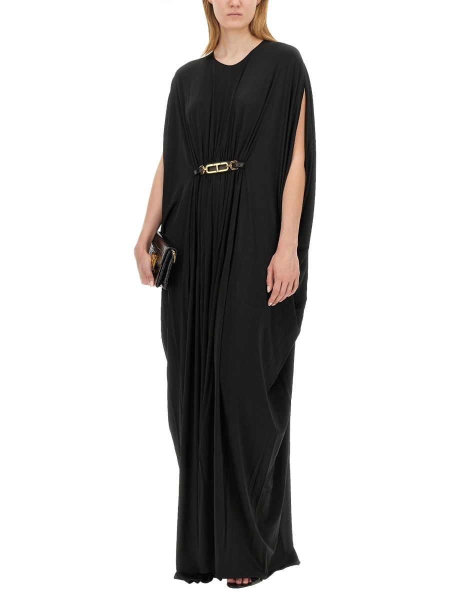 VISCOSE KAFTAN DRESS - 2