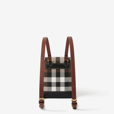 Burberry Check Micro Backpack outlook