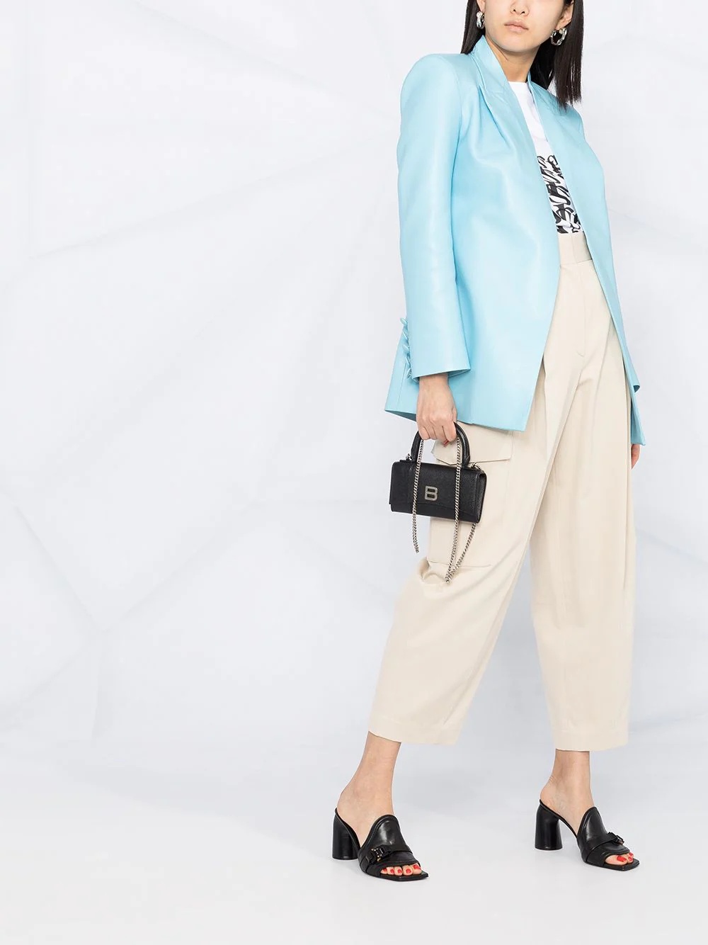 cargo-style straight-leg trousers - 2