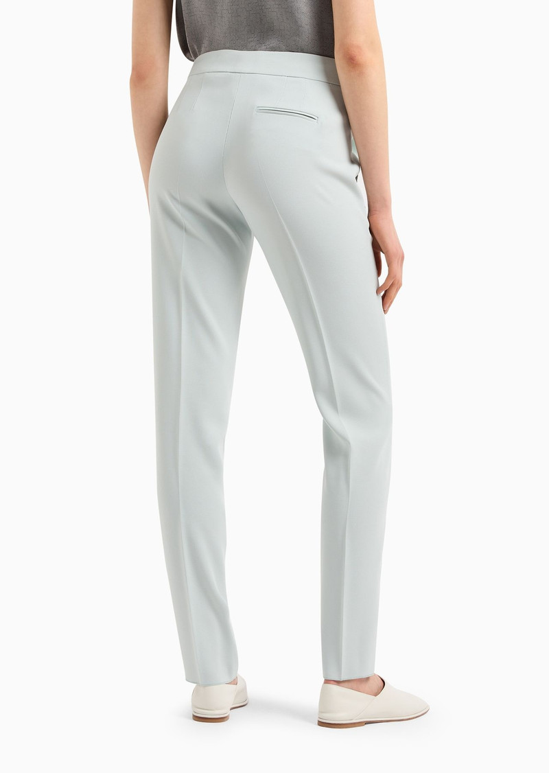 ASV recycled techno-crêpe trousers 3