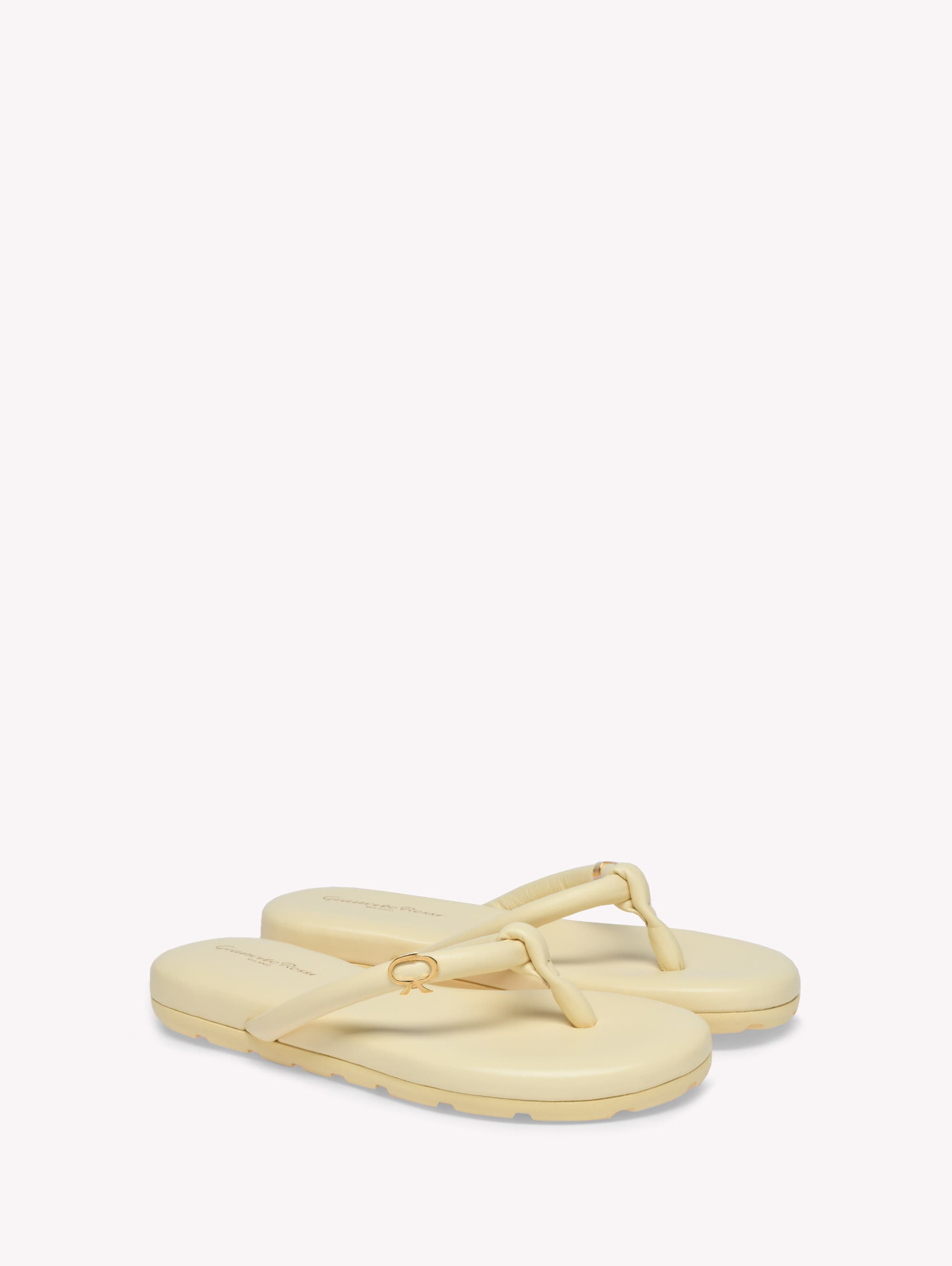 Gianvito Rossi Fiji Sandals in Beige Nappa at Nordstrom - 2