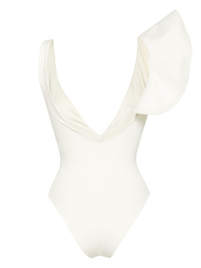 Johanna Ortiz Santa Clara ruffle-trim swimsuit outlook