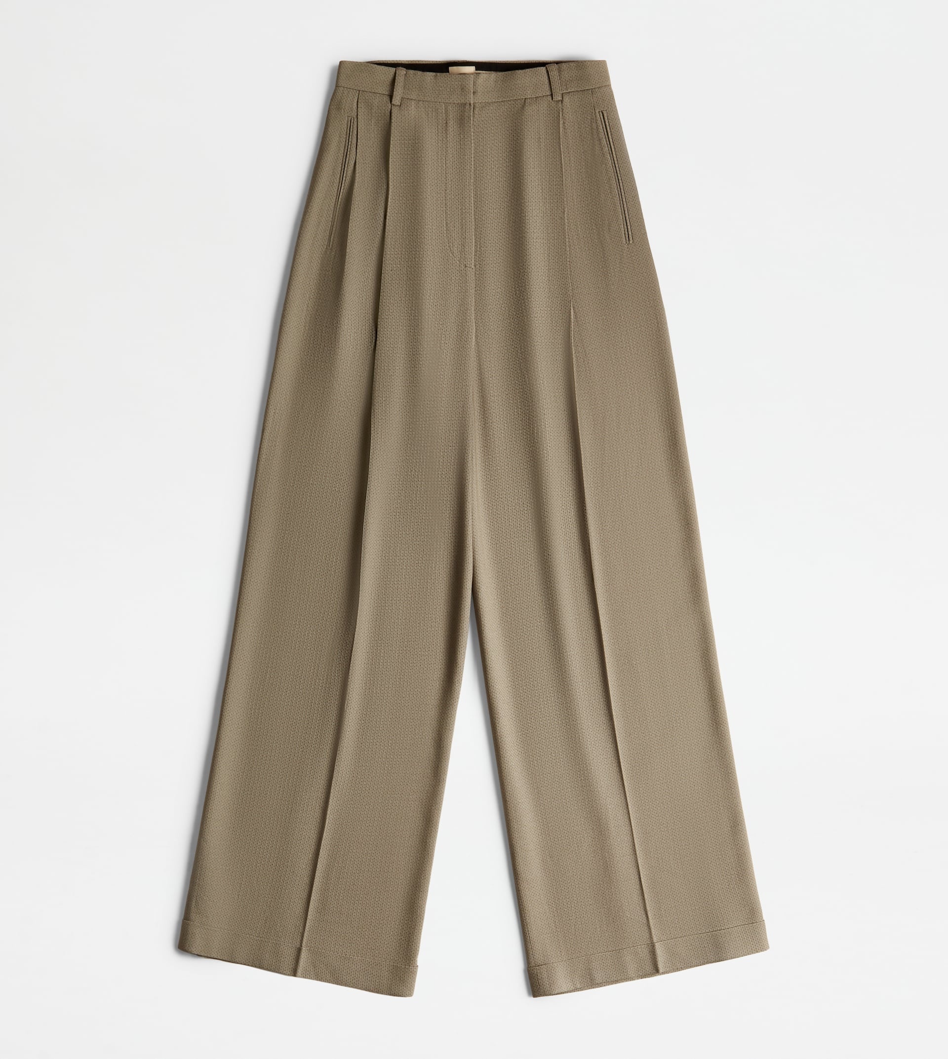 PANTS WITH DARTS - BEIGE - 1