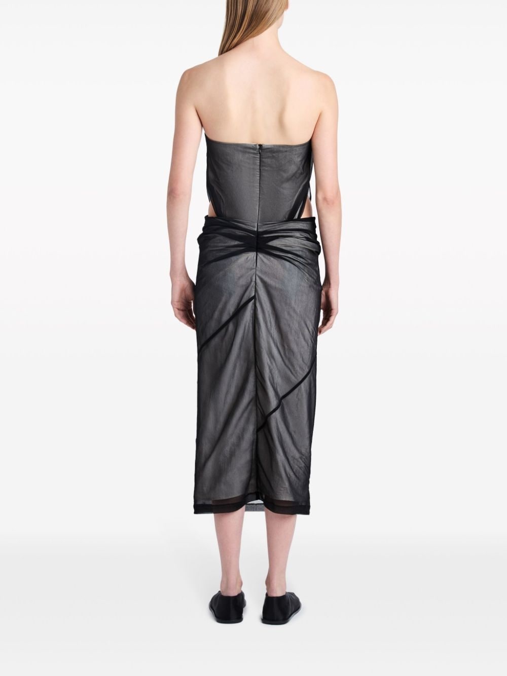 Gwen strapless cut-out dress - 4