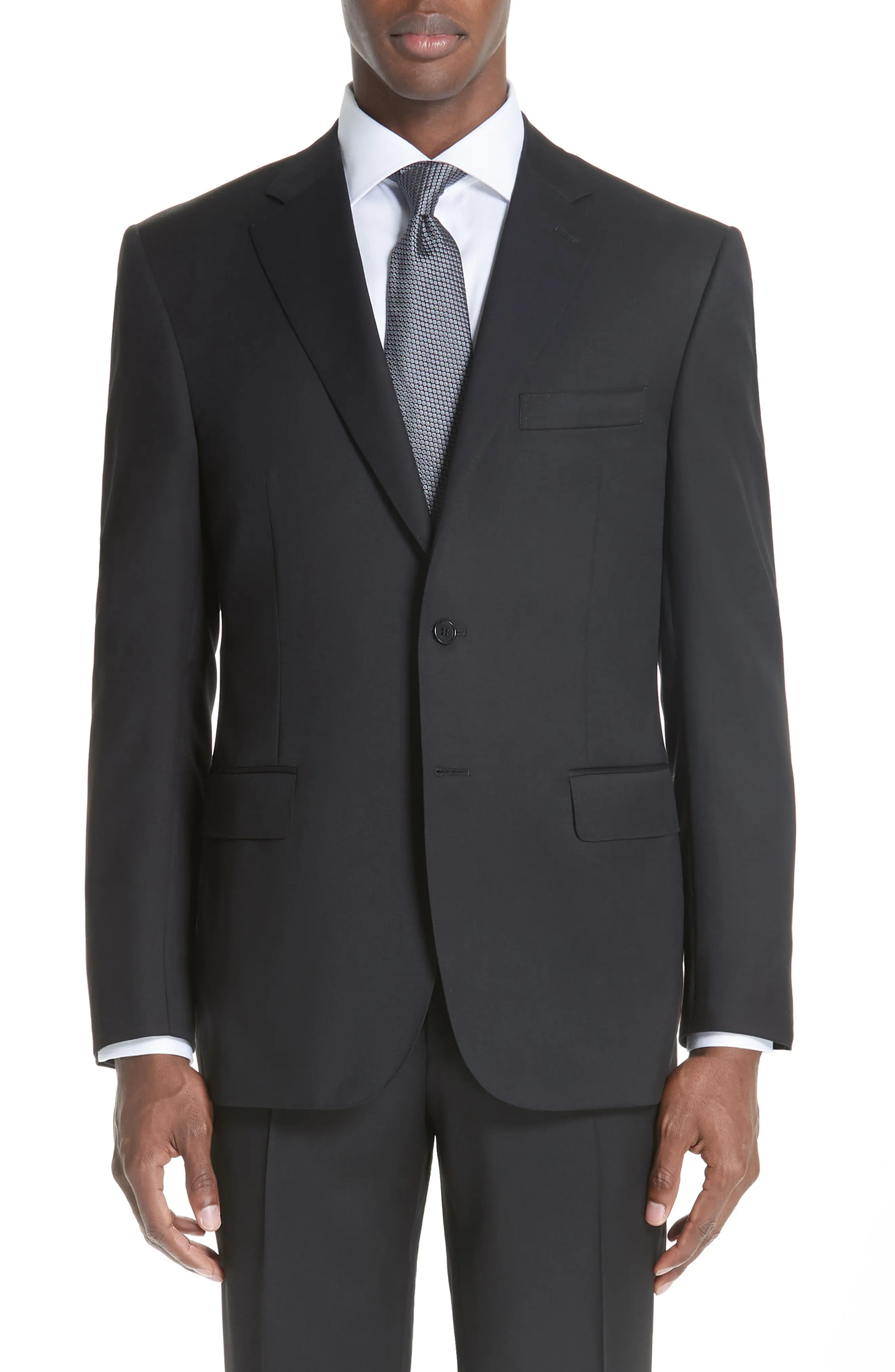 Classic Fit Wool Suit - 5