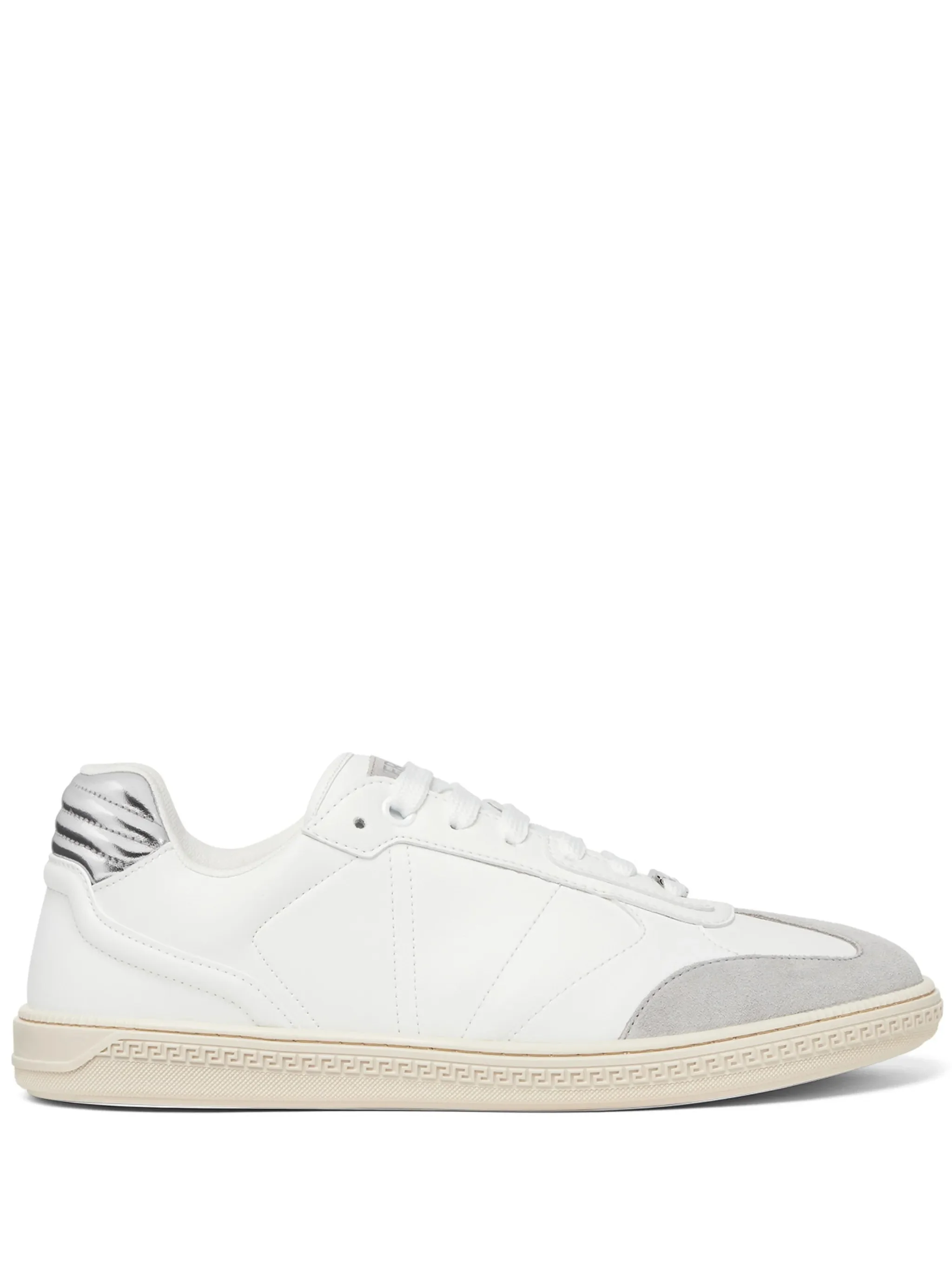Versace Greca-motif Panelled Sneakers - 1