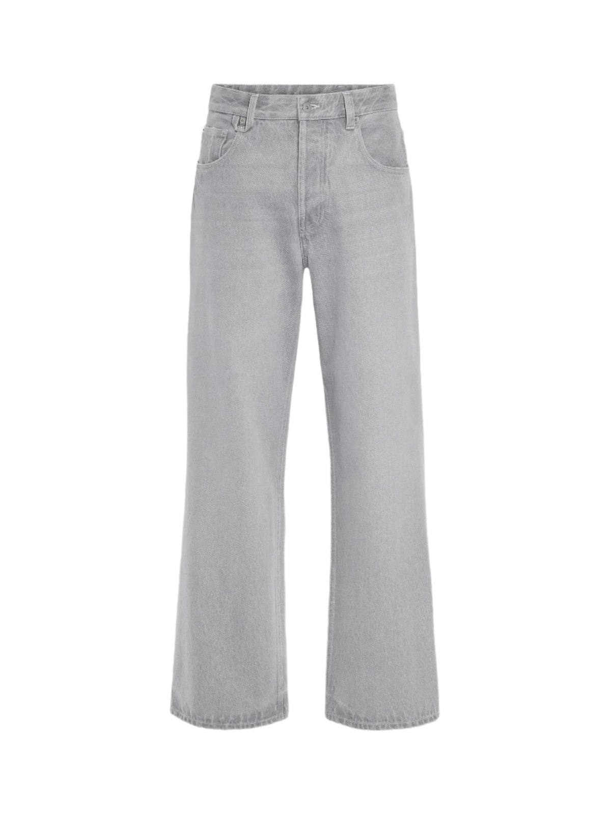 THE WIDE DE-NÎMES DENIM PANTS (GREY/OFF WHITE) - 1