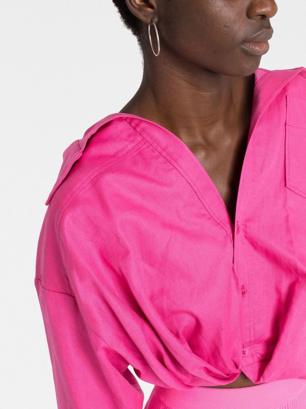 La Chemise Mejean tucked blouse - 3