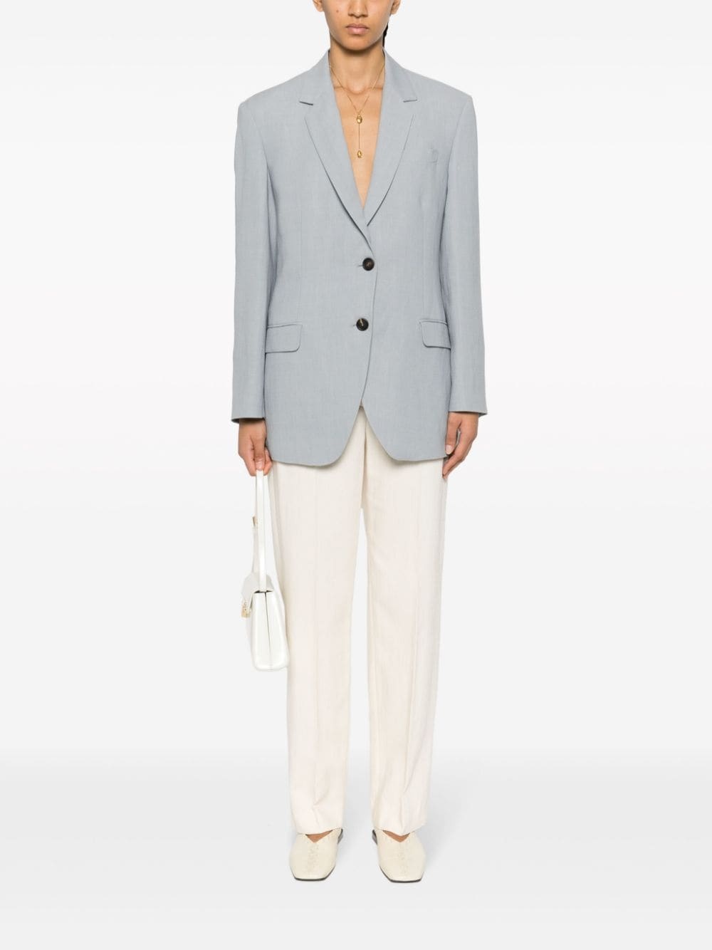 single-breasted blazer - 2