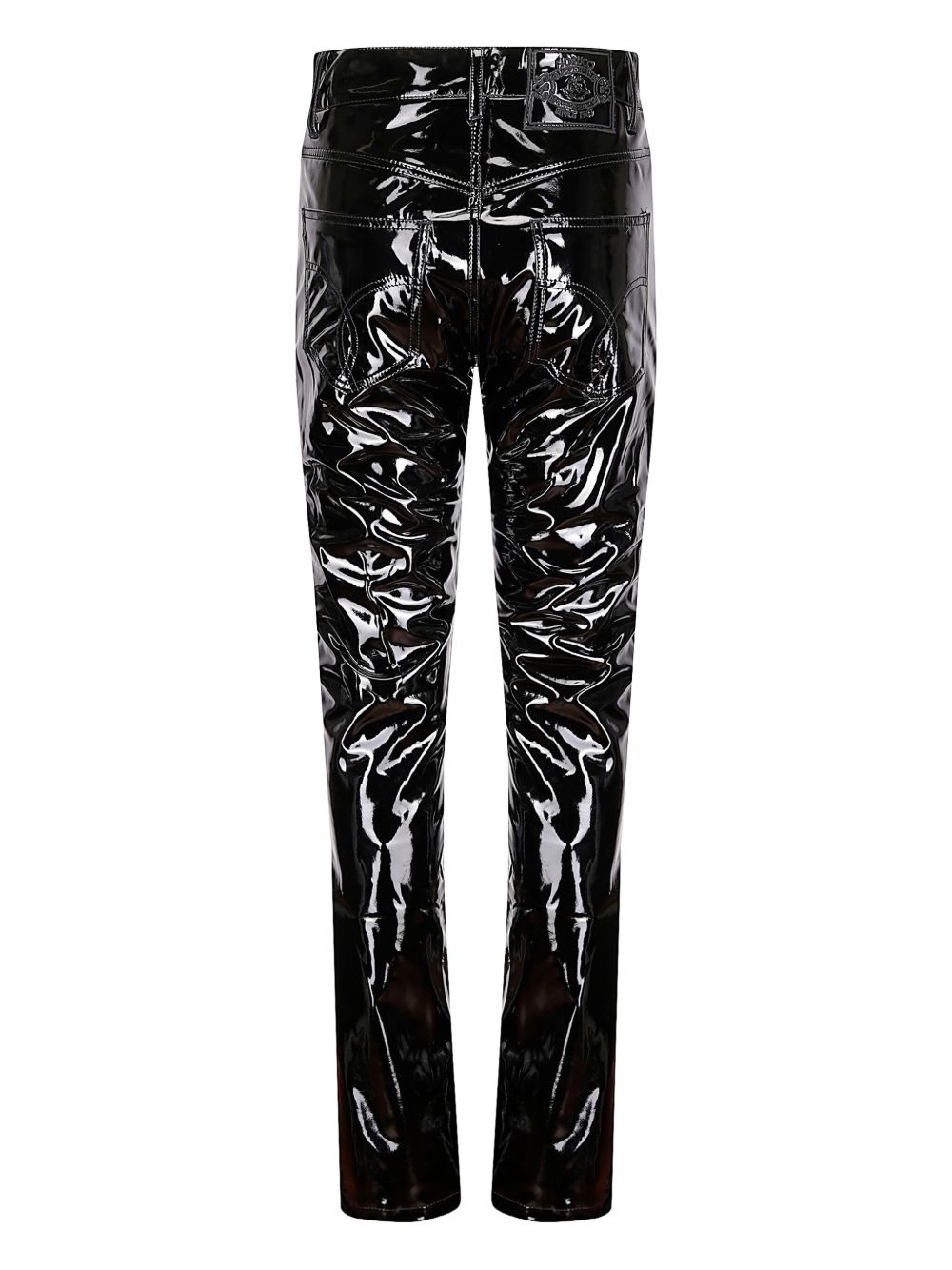 vinyl trousers - 2