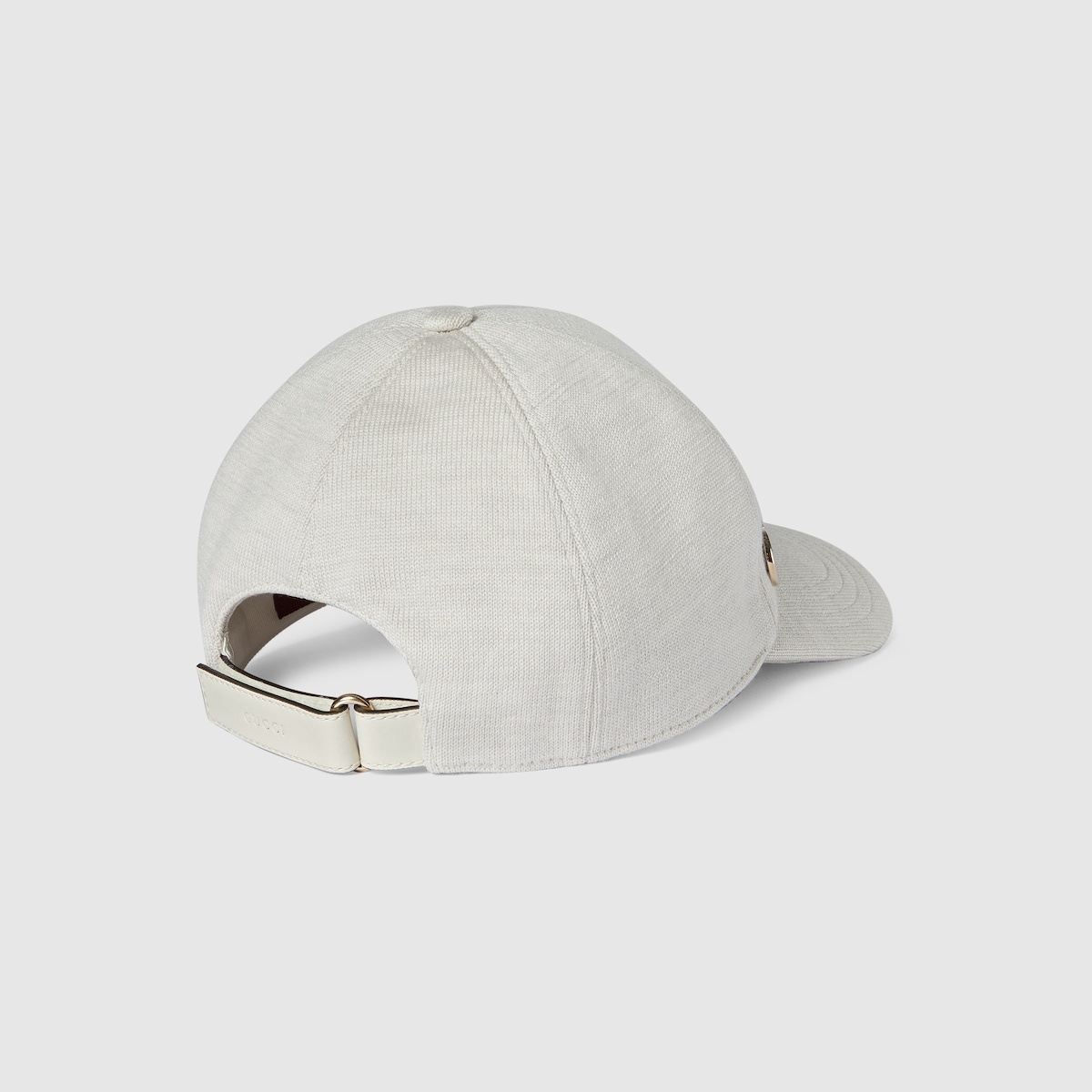 Wool baseball hat with Double G - 5