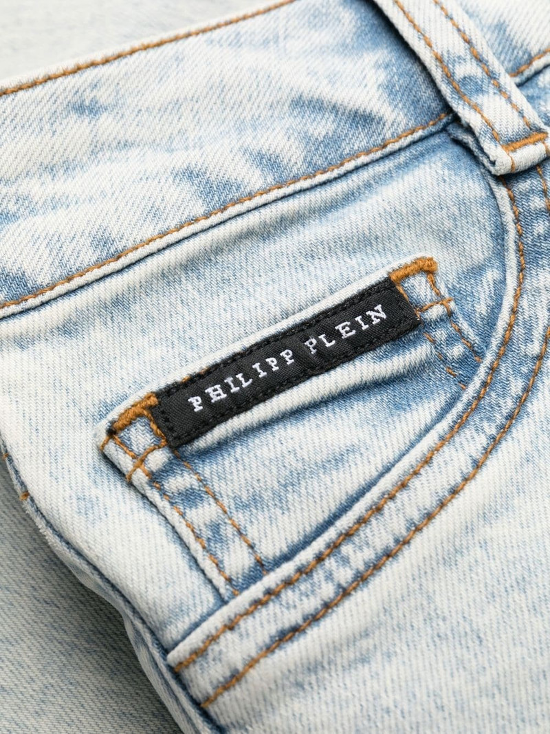 high-rise skinny-cut jeans 7