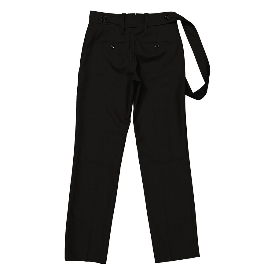 Burberry Ladies Black Wool Trousers - 2