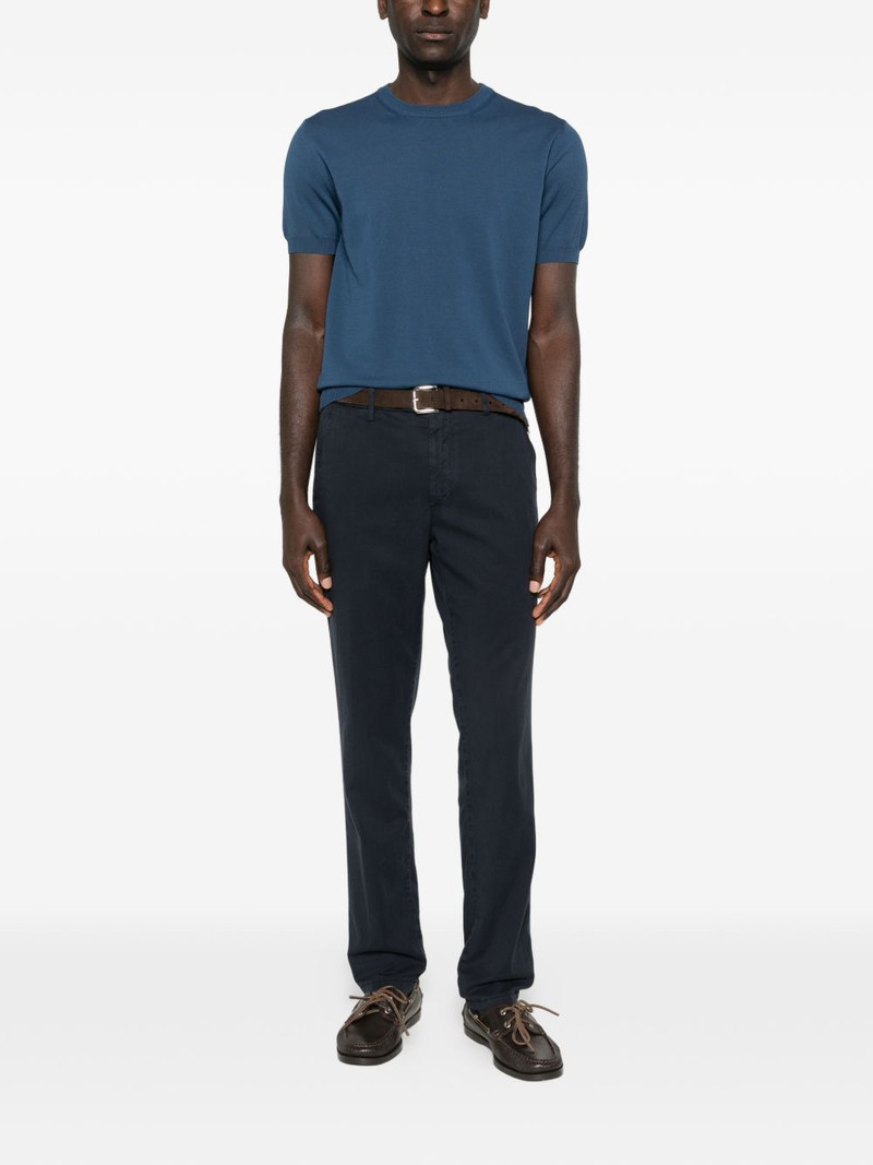Canali front-button trousers outlook