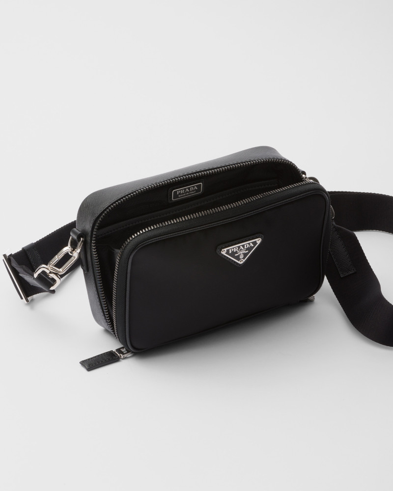 Prada Brique Re-Nylon and Saffiano leather bag 5
