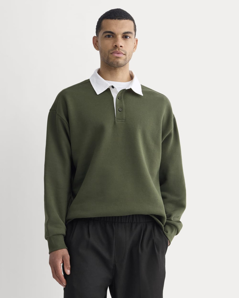 EVERLANE LUXE FLEECE RUGBY POLO outlook