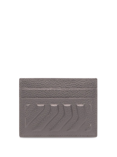 BALENCIAGA embossed leather cardholder outlook