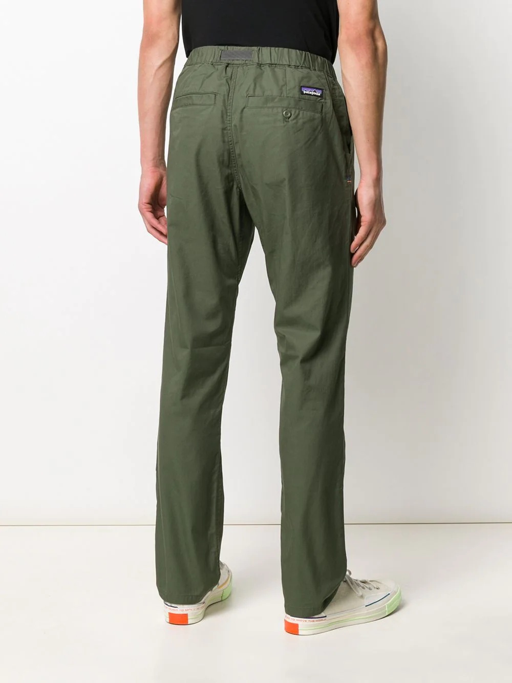 high waisted tapered trousers - 4