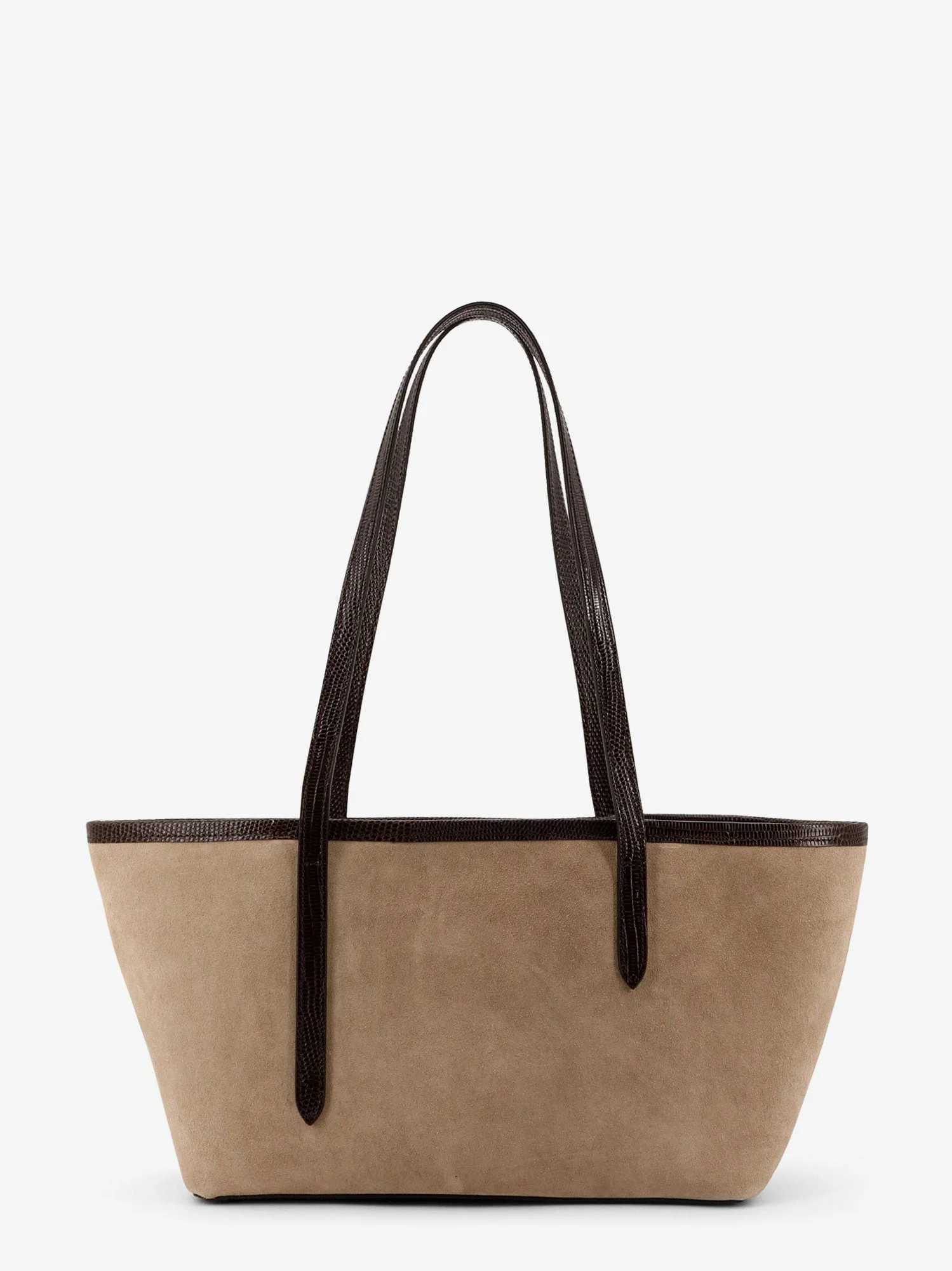Atp Atelier Gaiba Suede Shoulder Bag Beige - 1