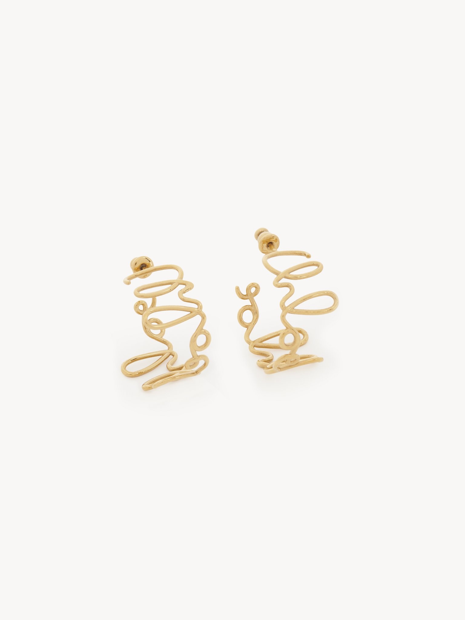 THE CHLOÉ ICONIC HOOP EARRINGS - 1