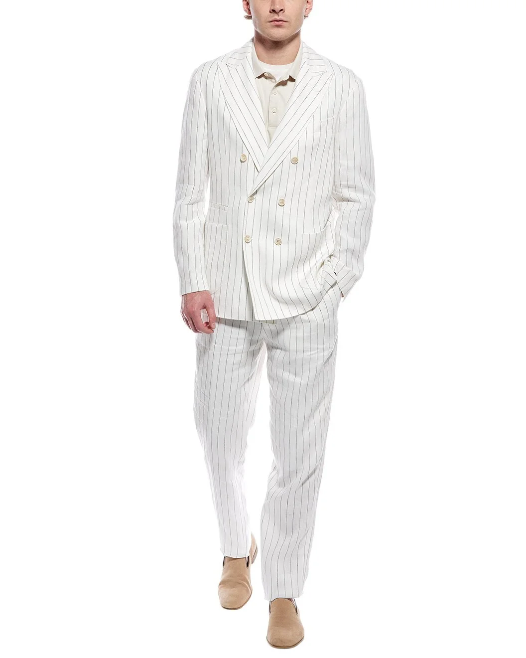 Brunello Cucinelli 2pc Linen Suit - 1