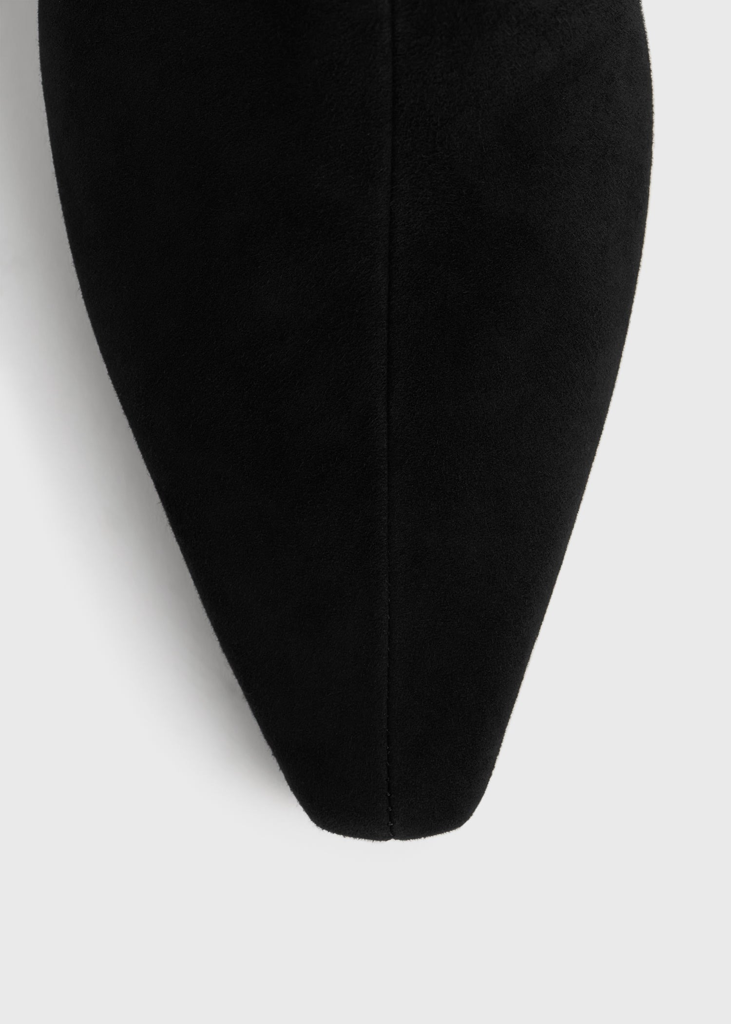 Slim suede ankle boots black - 6