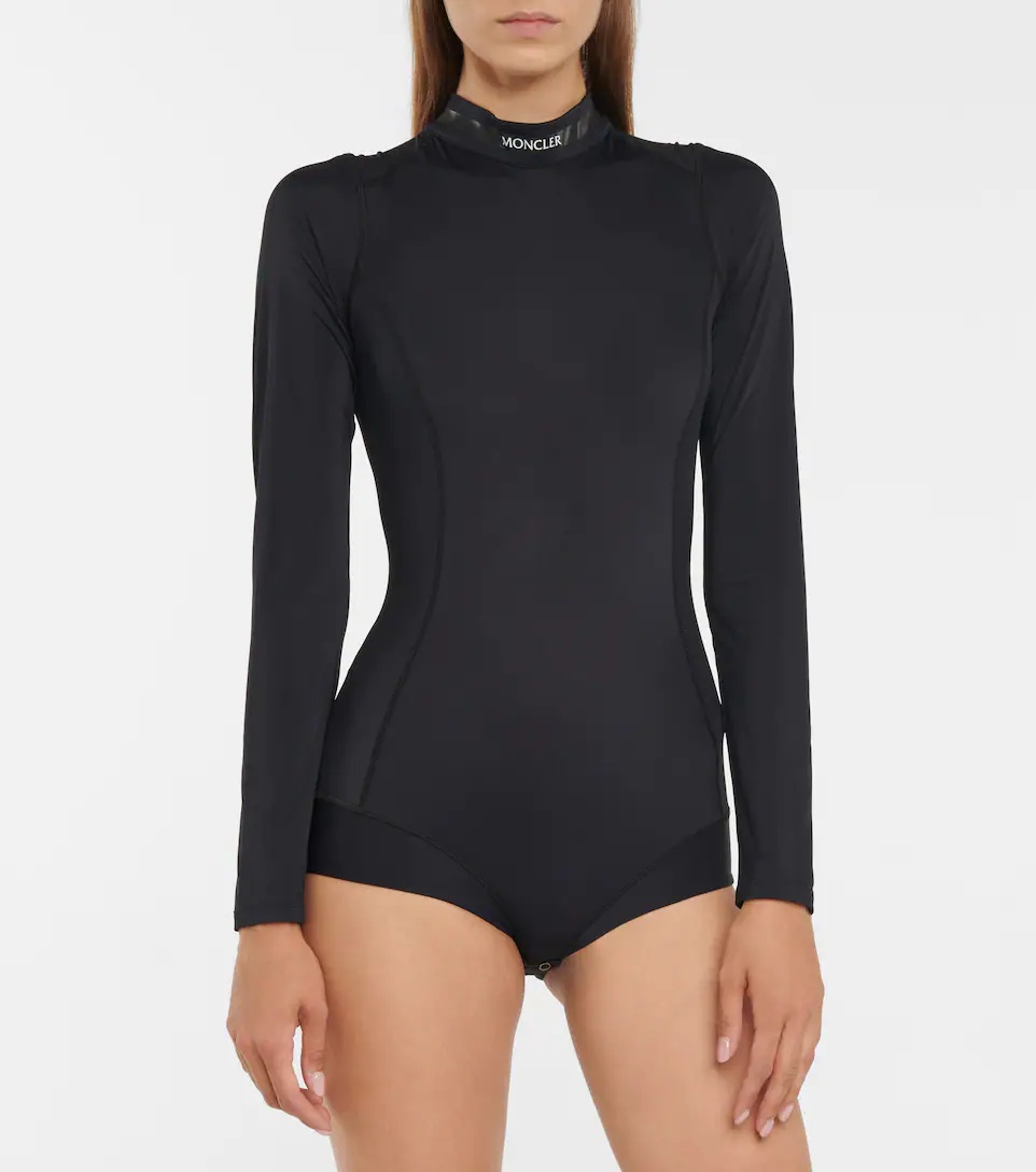 Stretch-jersey bodysuit - 3