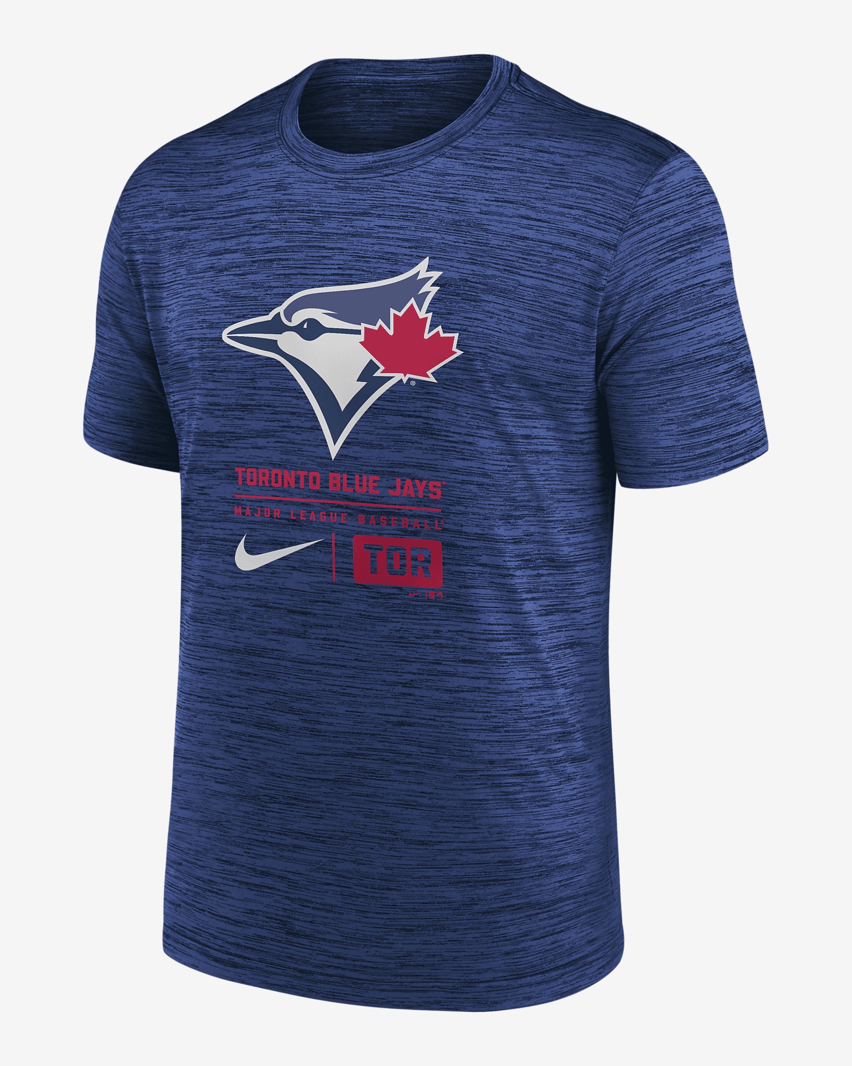 Toronto Blue Jays Large Logo Velocity Nike Men's MLB T-Shirt - 1