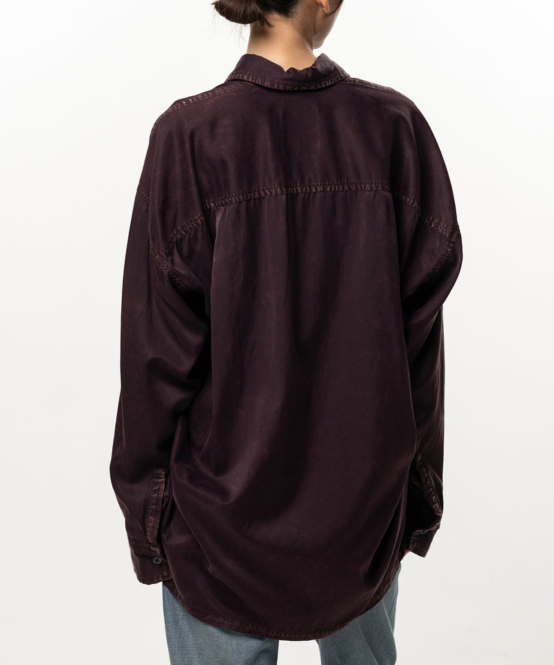 Vintage Like Satin Shirt 13