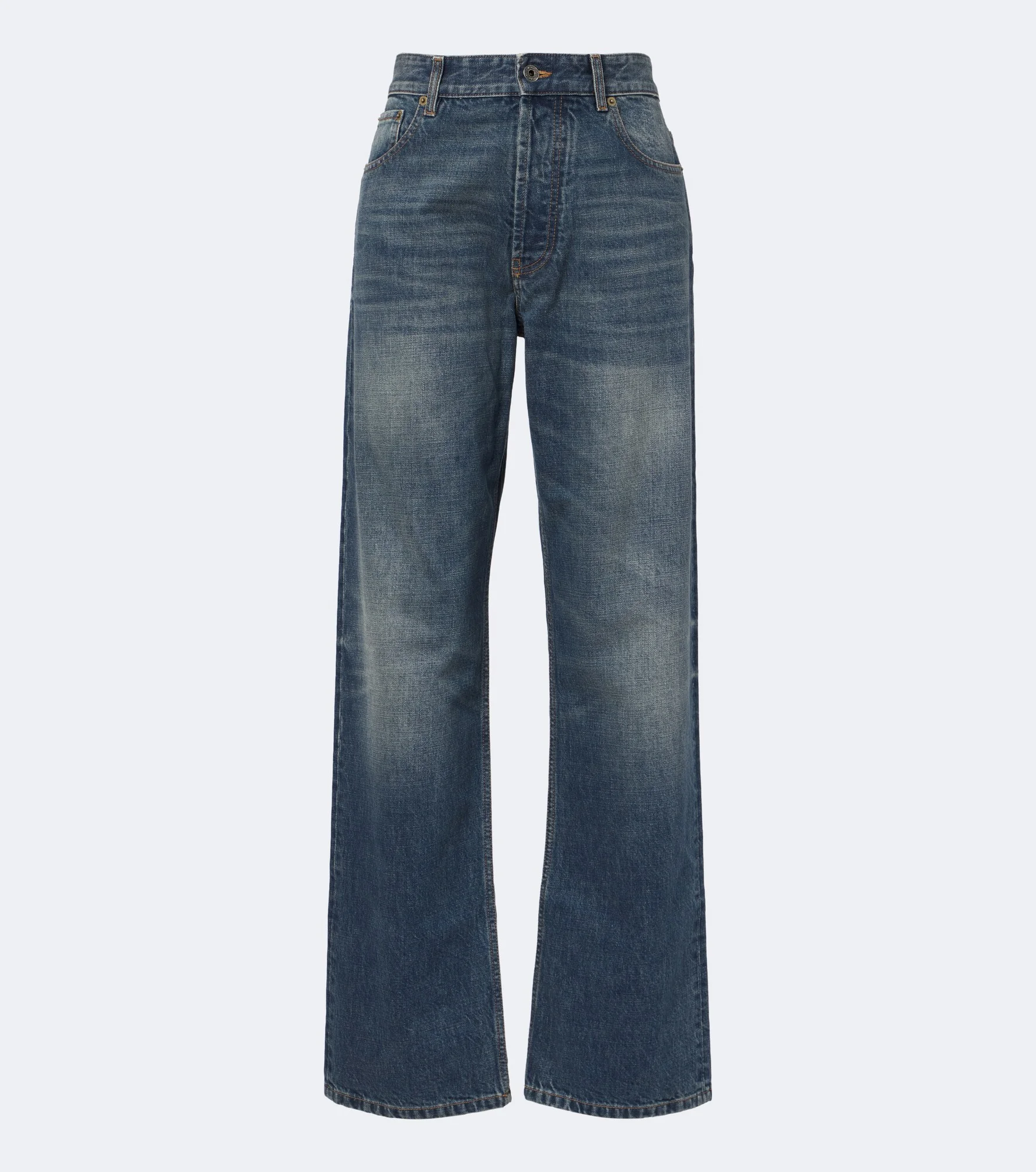 Faded straight jeans - 1