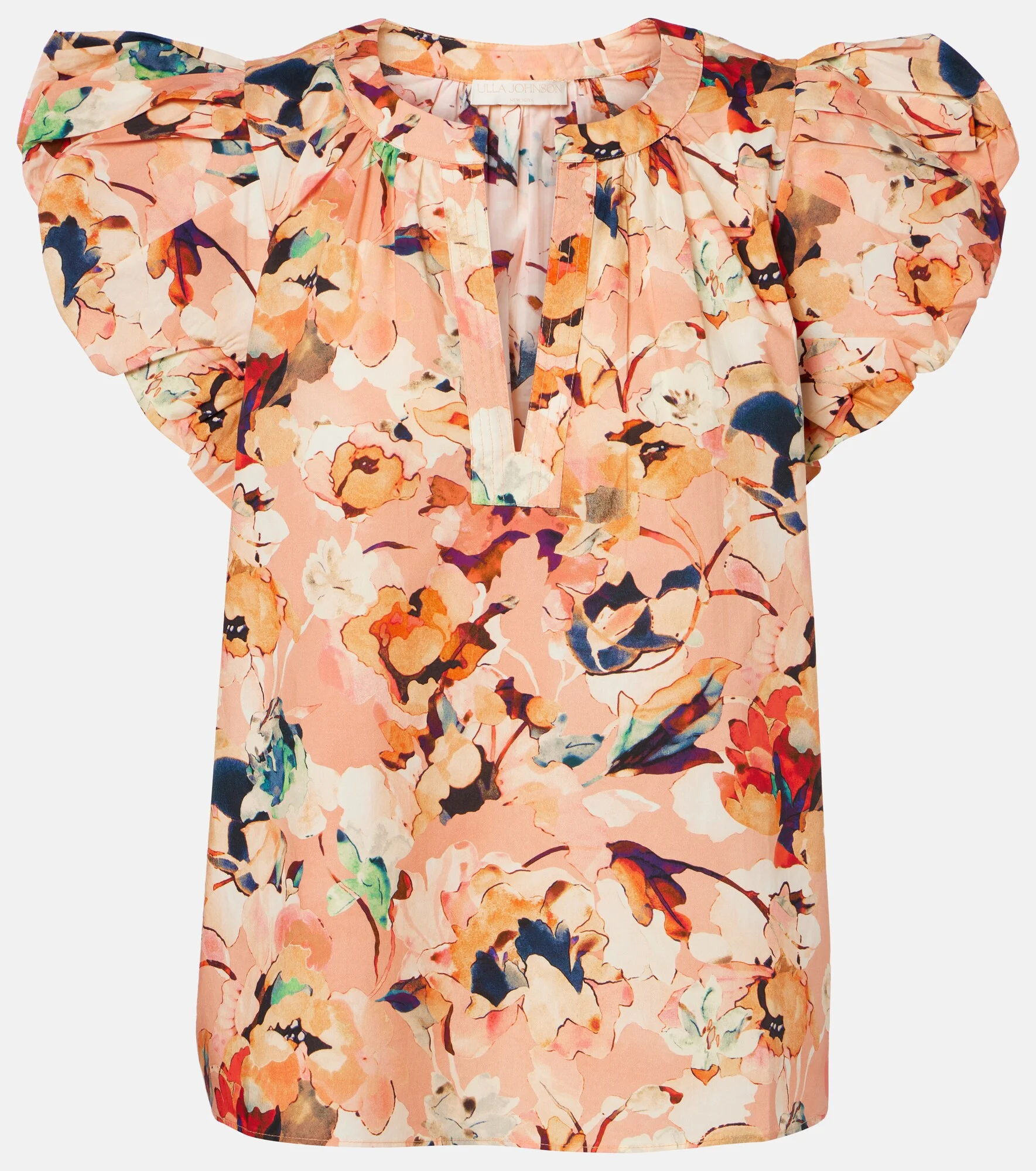 Floral cotton top - 1