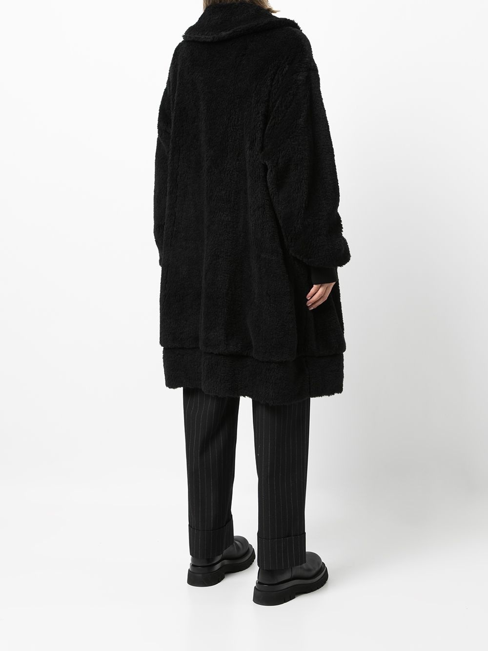 oversized wool coat - 4