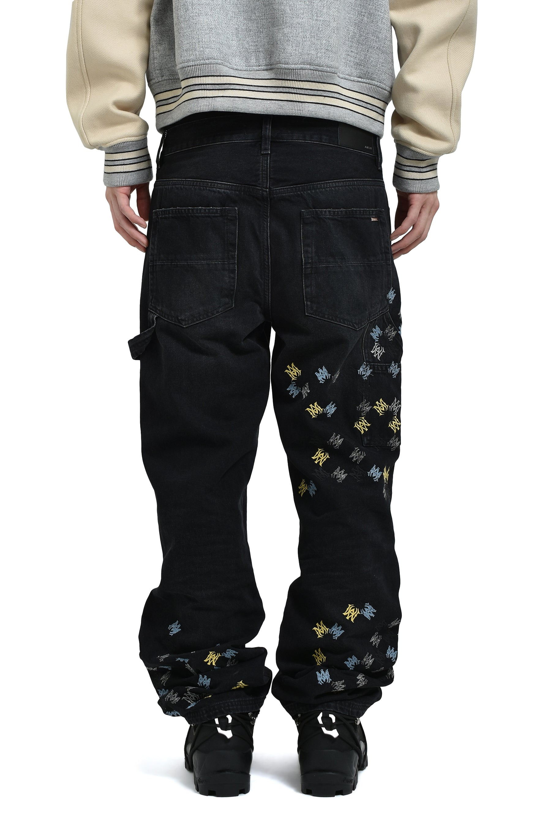 MA QUAD EMBROIDERED CARPENTER / BLK - 2