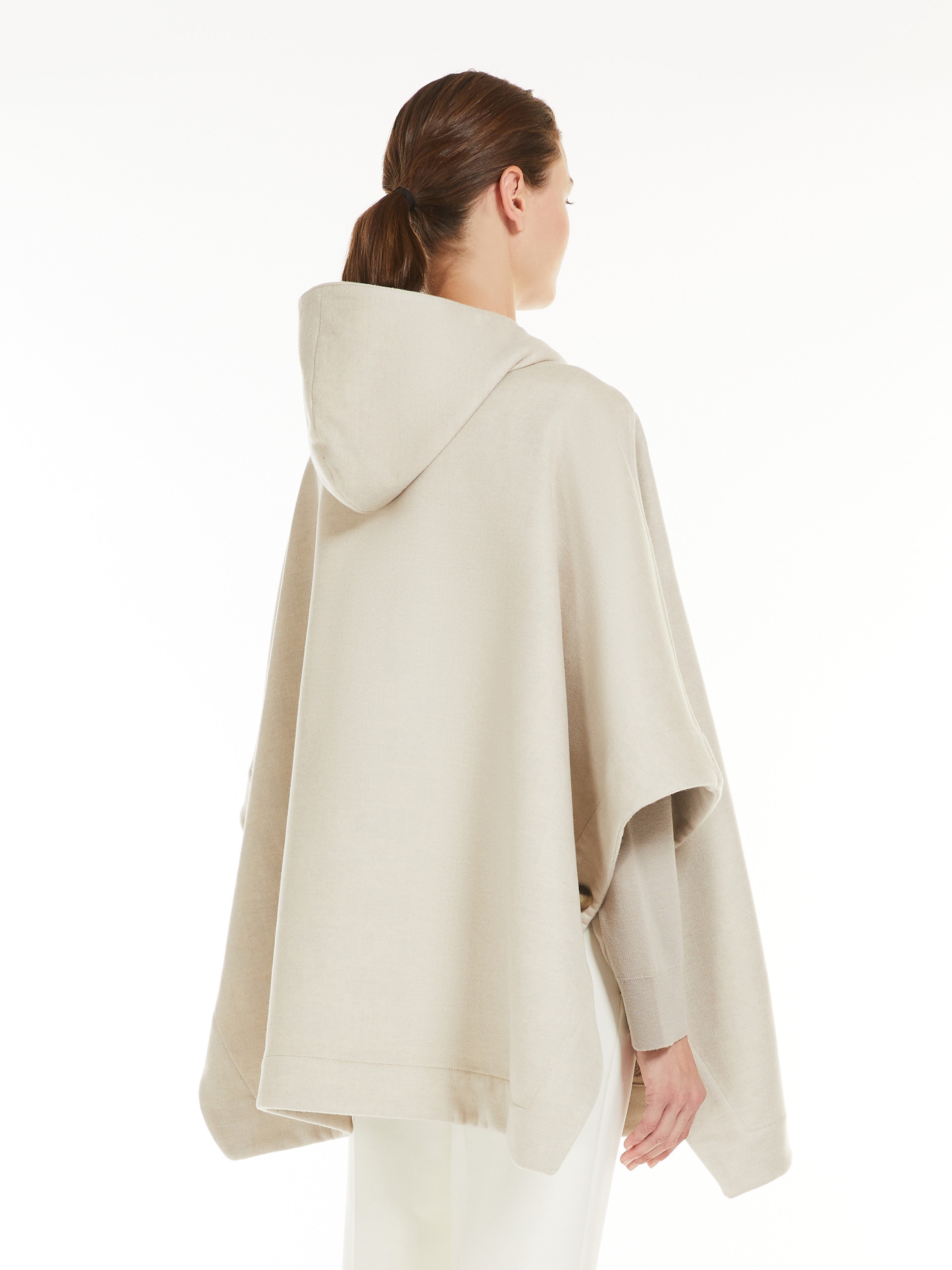 ZAC Wool and cashmere cape - 4